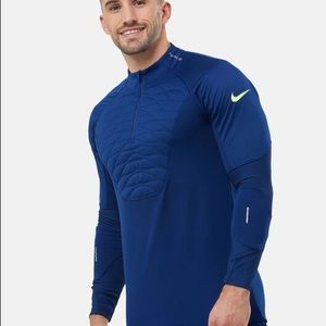 NIKE MENS STRIKE WINTER WARRIOR DRILL HALF ZIP TOP